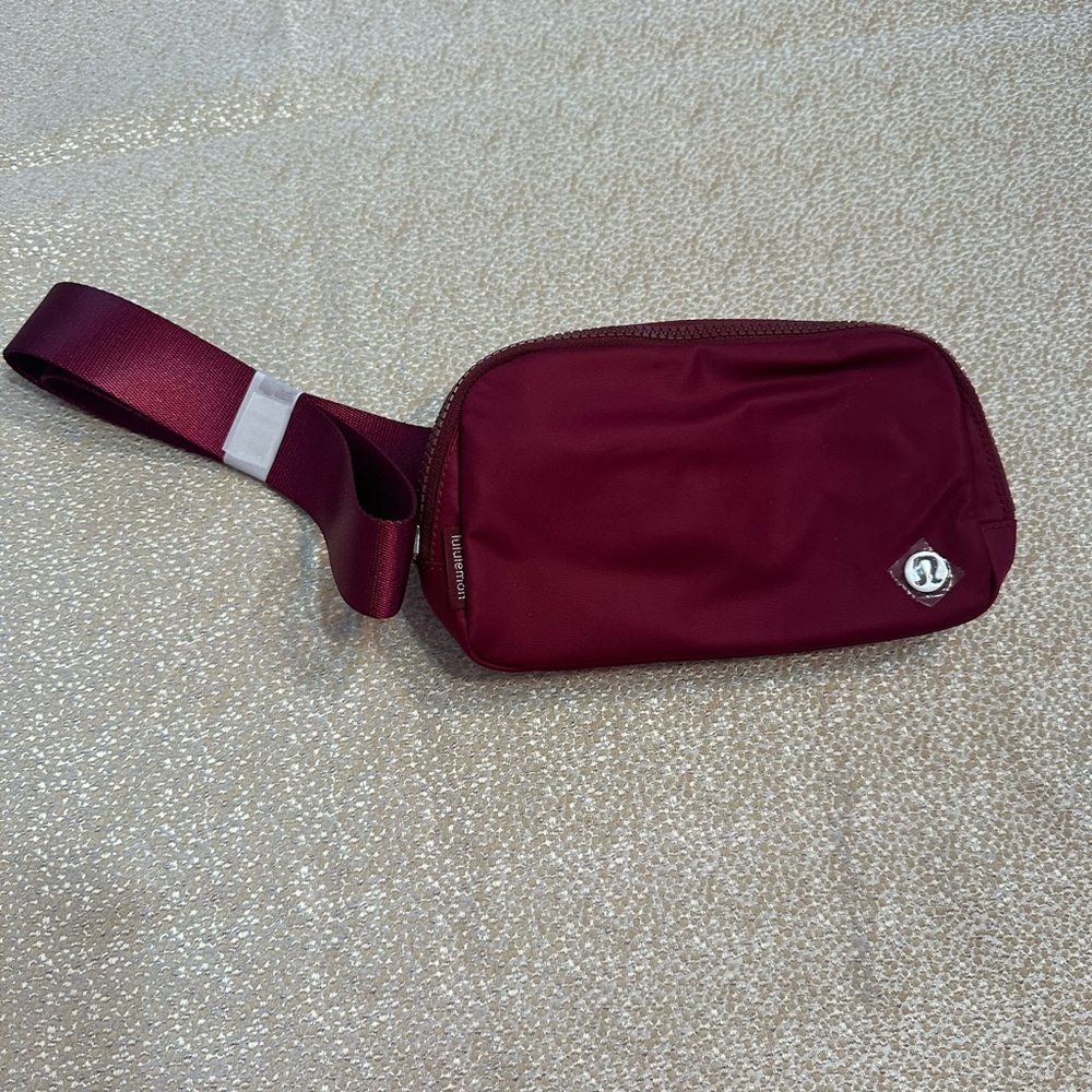 Lululemon Deep Ruby Everywhere Belt Bag. NWT
